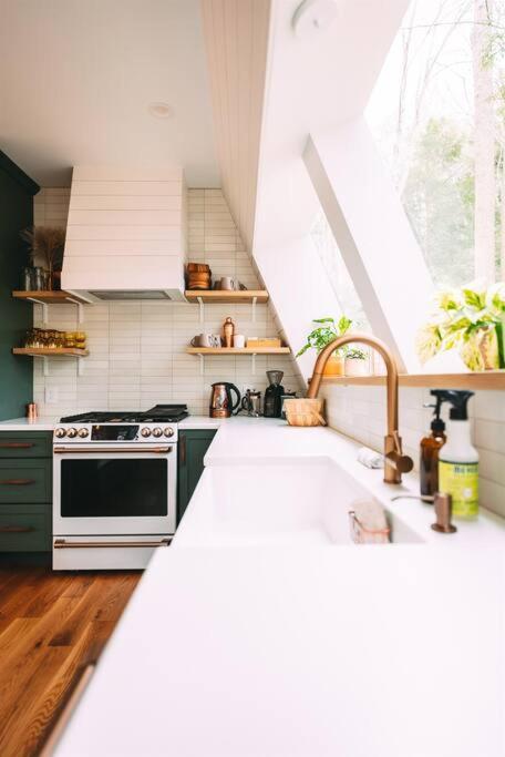 Dunlap Hollow A-Frame Rockbridge Exterior foto