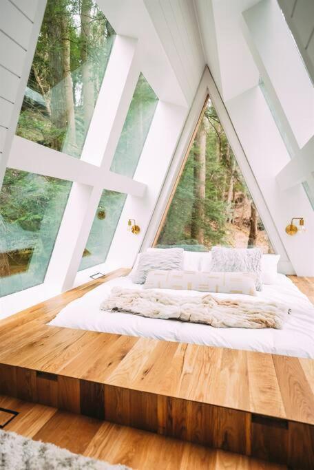 Dunlap Hollow A-Frame Rockbridge Exterior foto